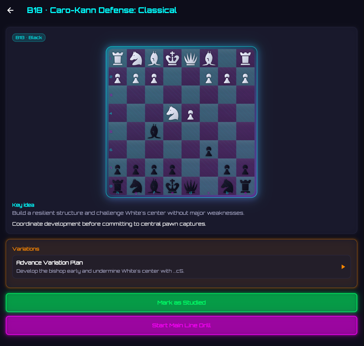 Chess Master Quest live chess match screenshot